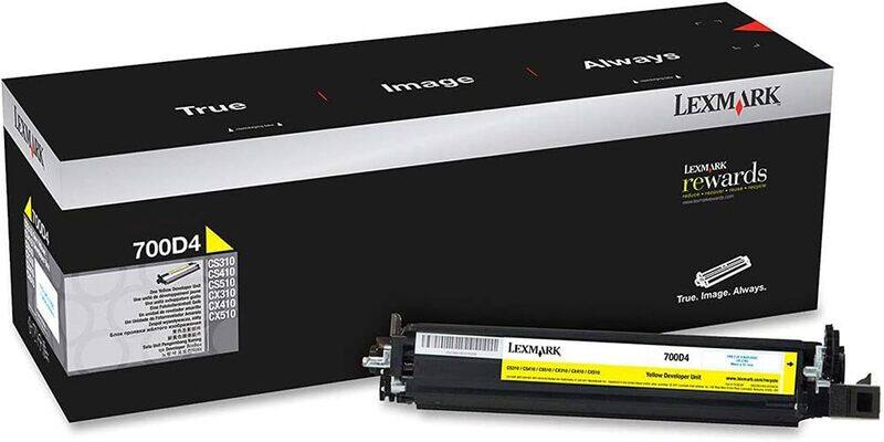 

Lexmark 70C0D40 - 700D4 Yellow Developer Unit