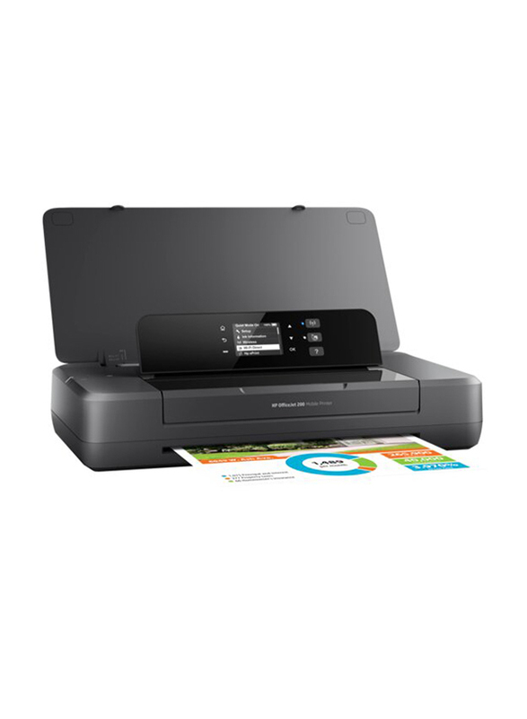 HP OfficeJet 202 Mobile Printer, N4K99C, Black
