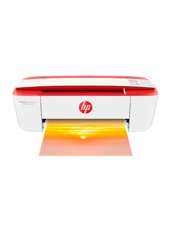 

HP DeskJet Ink Advantage 3788 All-in-One Printer, T8W49C, Red