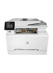 HP Color LaserJet Pro MFP M283FDN Laser Printer, 7KW74A, White