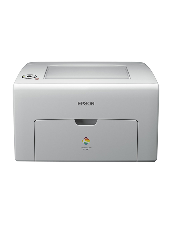 Epson AcuLaser C1700 Laser Printer, White