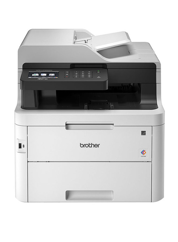 Brother MFC-L3750CDW Colour LED All-in-One Printer, White
