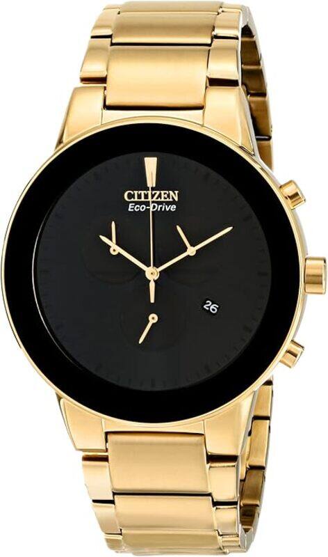 

Citizen Men's Eco-Drive AT2242-55E Gold Stainless-Steel Plated Fashion Watch