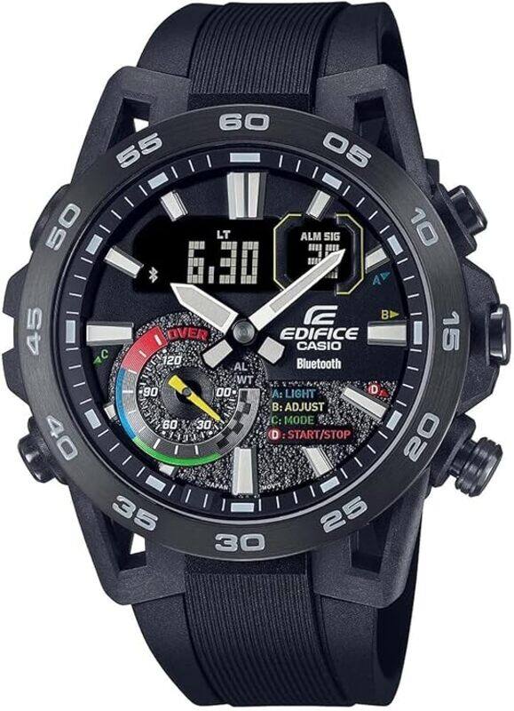 

Casio Edifice Men's Watch - ECB-40MP-1ADF Black Dial