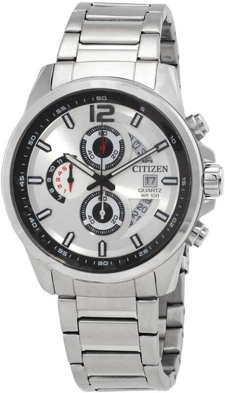 

Citizen Chronograph Quartz Silver Dial Men's Watch