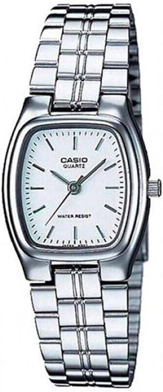 

Casio Womens Quartz Watch, Analog Display and Stainless Steel Strap