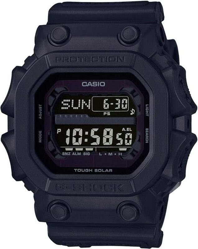 

Casio Mens Quartz Watch, Digital Display and Resin Strap GX-56BB-1ER