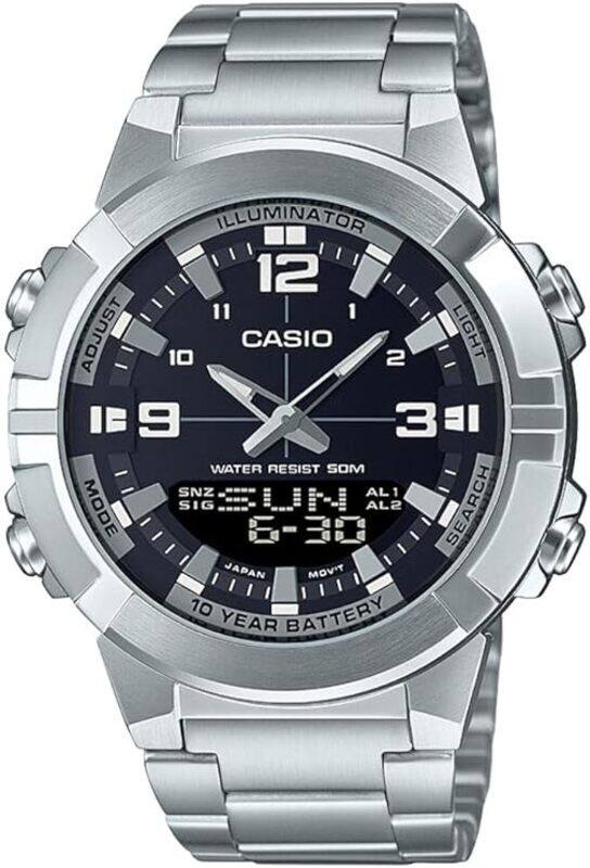 

CASIO Stainless Steel Band Analog Digital