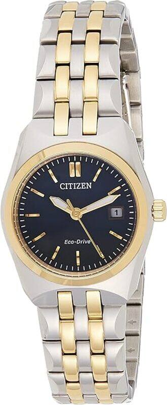 

CITIZEN Womens Solar Powered Watch, Analog Display and Stainless Steel Strap