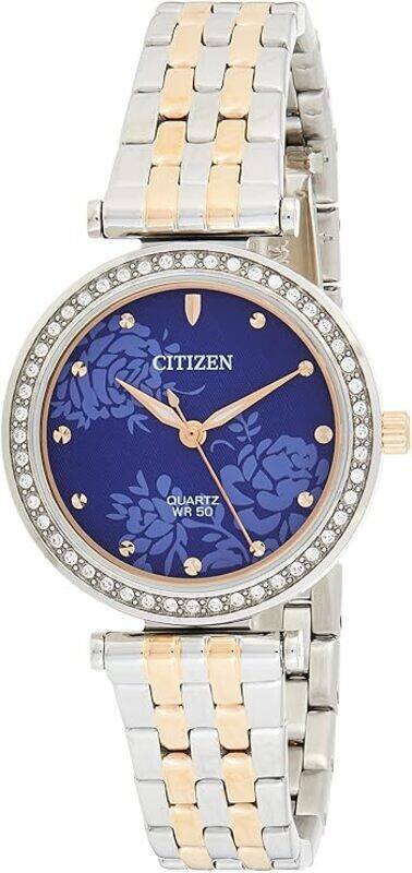 

Citizen Womens Quartz Watch, Analog Display And Stainless Steel Strap