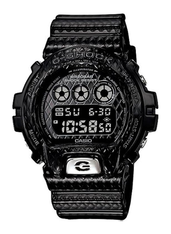 

Casio G-Shock Digital Watch for Men with Resin Band, Water Resistant, DW-6900DS-1ER, Black