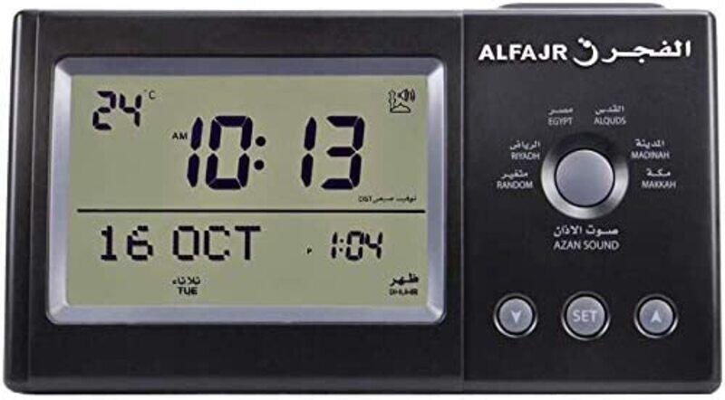 

Al Fajr Automatic Azan Clock, CT-11, Black