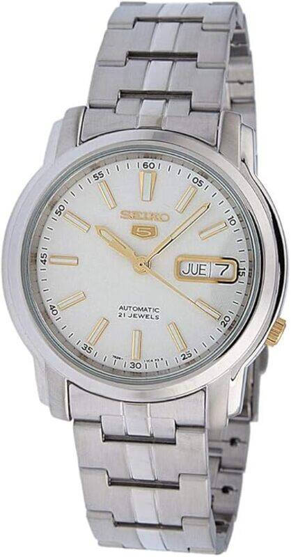 

Seiko Mens Automatic Watch, Analog Display and Stainless Steel Strap SNKL77K1