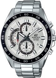 Casio Edifice Mens Quartz Watch, Chronograph Display and Stainless Steel Strap - EFV-550D-7AVUDF