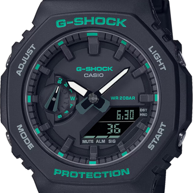 

Casio G-Shock GMA-S2100GA-1ADR Black Analog-Digital Dial Black Resin