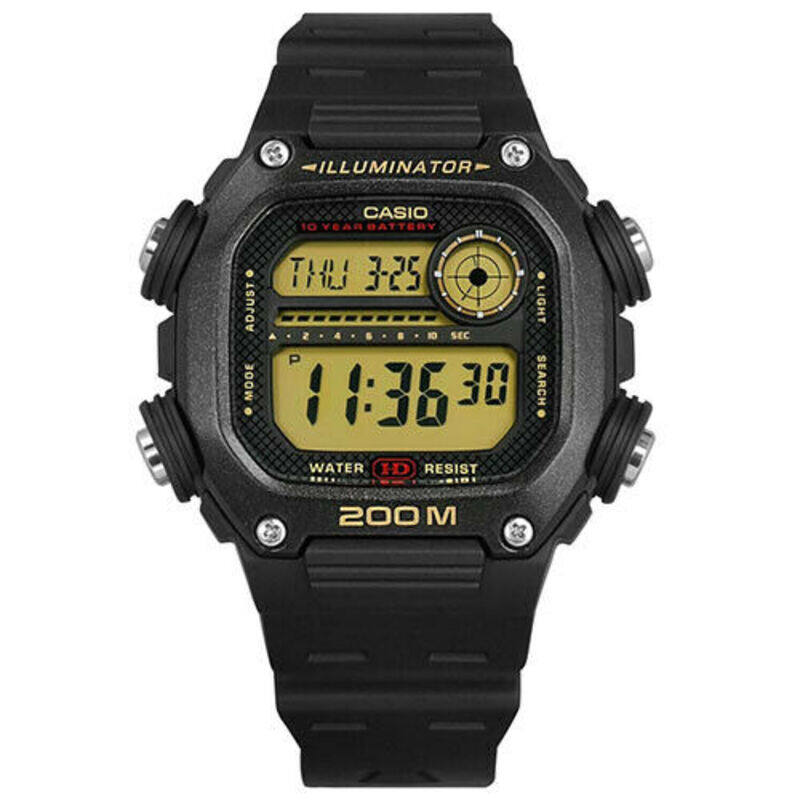 

Casio DW-291H-9A WR 200m Sports Digital Mens Watch Alarm New Or ...