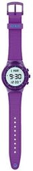 Al Fajr Digital Sport Watch Unisex with Rubber Band, Water Resistant, WY-16, Purple-White