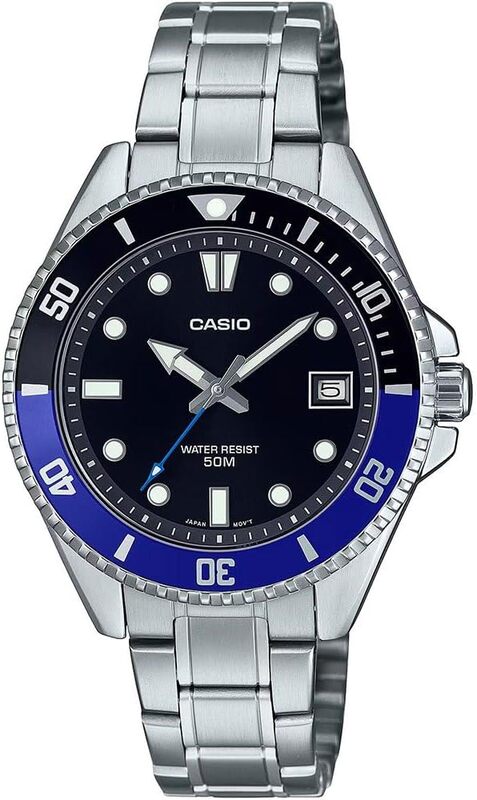 

Casio Men's Dive Watch - MDV-10-1A2VDF Black Dial