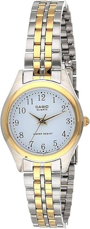 

Casio Womens Quartz Watch, Analog Display Stainless steel
