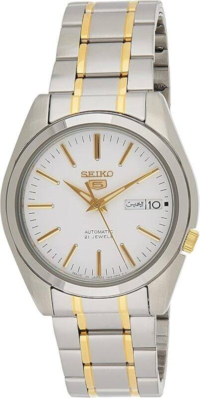 

Seiko Men Automatic Watch With Analog Display And Stainless Steel Strap SNKl47J1