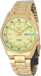 Seiko Men Automatic Watch, Analog Display And Stainless Steel Strap SNK578J1