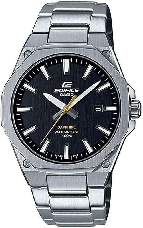 Casio edifice black outlet dial