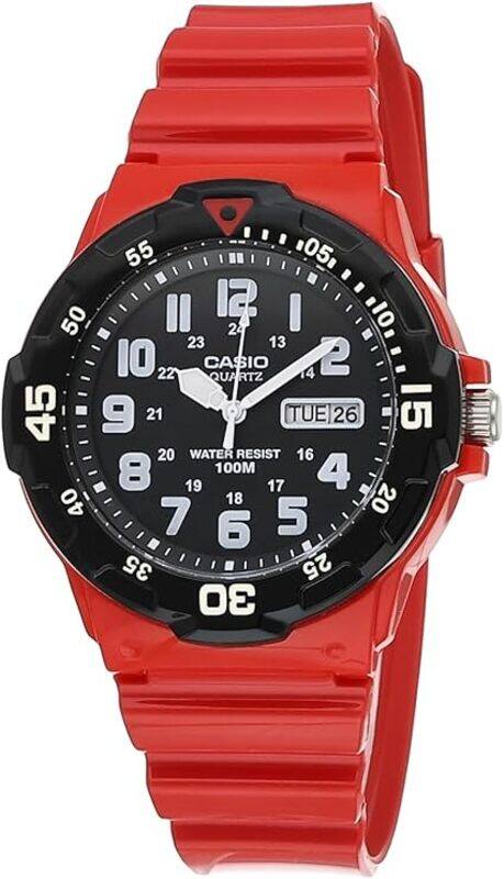 

Casio Mens Quartz Red Sports Watch