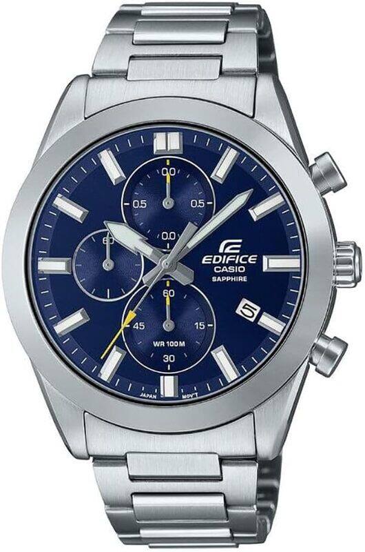 

Casio Edifice Men's Watch - EFB-710D-2AVUDF Blue Dial, Silver Band