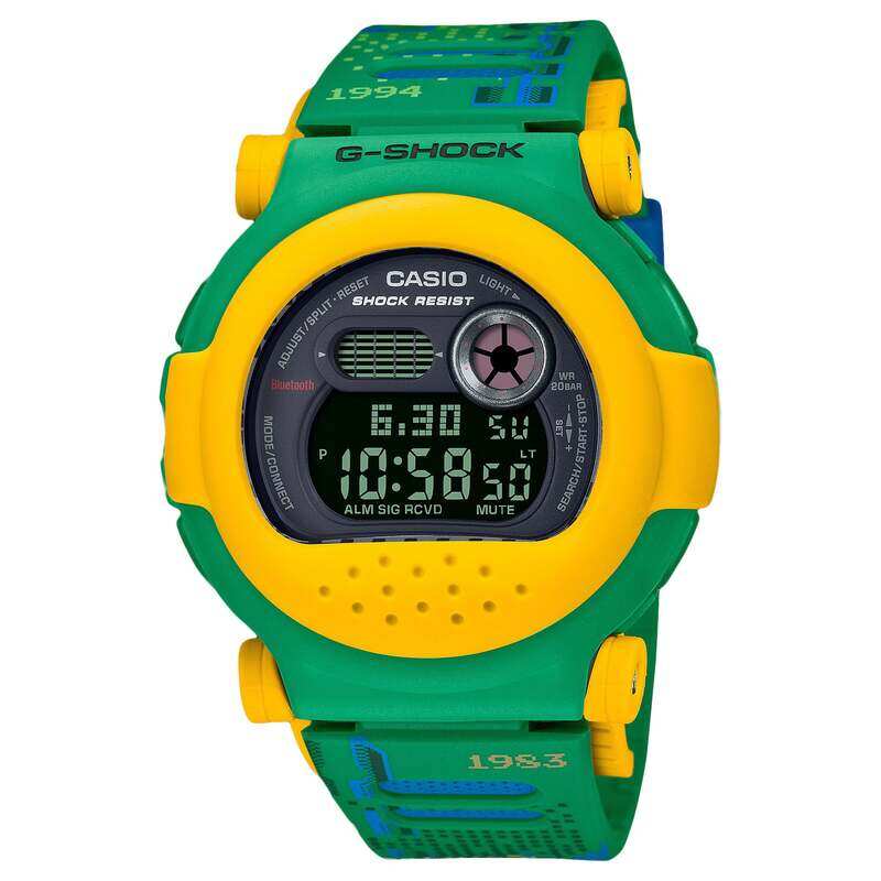 

Casio G-Shock Men's Digital Quartz Watch Green Band G-B001RG-3DR