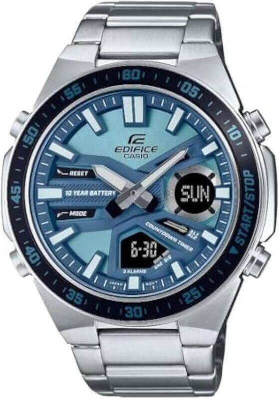 

Casio Edifice EFV-C110D-2B Blue Dial Analog Digital Men's Casual