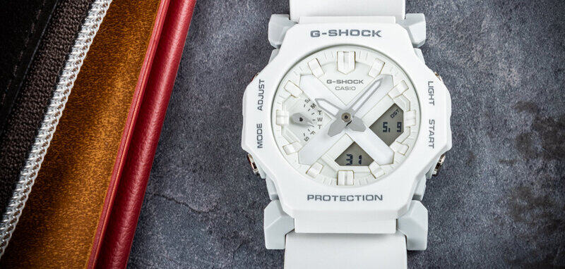 

Casio G-Shock GA-2300-7A White Dial Men's Watch