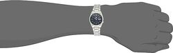 Seiko Men's Blue Dial Stainless Steel Band Watch - SNK563J1