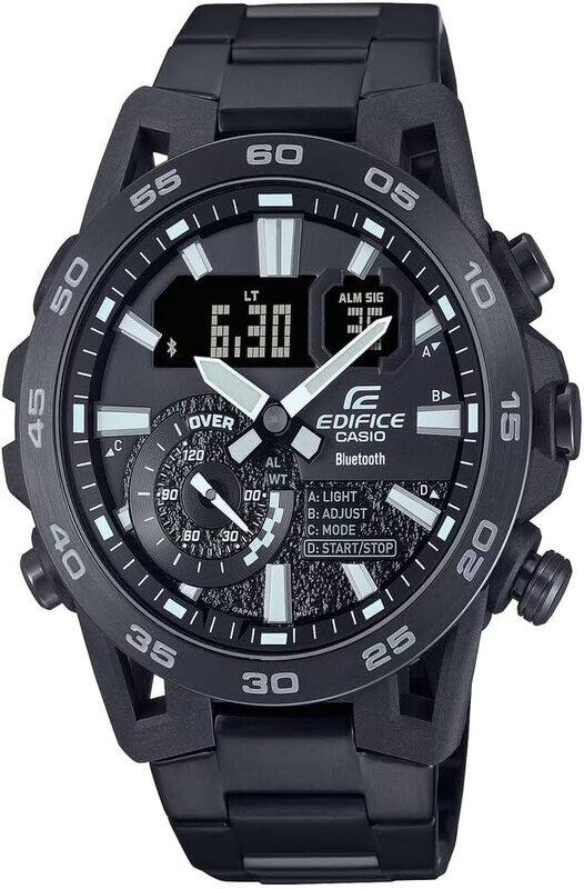 

Casio Edifice Men's Watch - ECB-40BK-1ADF Black Dial