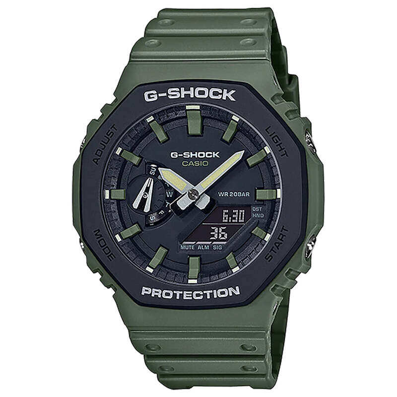 

Casio G-Shock Men's Analog-Digital Quartz Watch Green Band GA-2110SU-3ADR