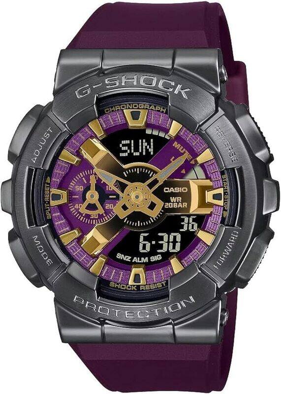 

Casio G-Shock Watch - GM-110CL-6ADR Purple Dial, Purple Band