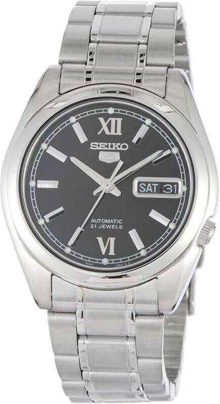 

SEIKO Automatic Black Dial Men's Watch SNKL55K1, Black/Skeleton, Self Winding Automatic,Automatic Watch