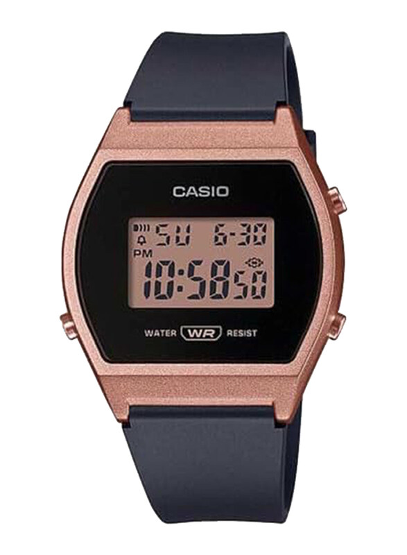 

Casio Digital Watch for Unisex with Plastic Band, Water Resistant, LW-204-1AEF, Black