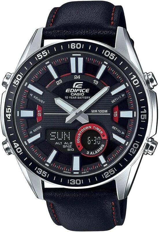 

Casio Edifice Analog-Digital Black Dial Men's Watch - EFV-C100L-1AVDF