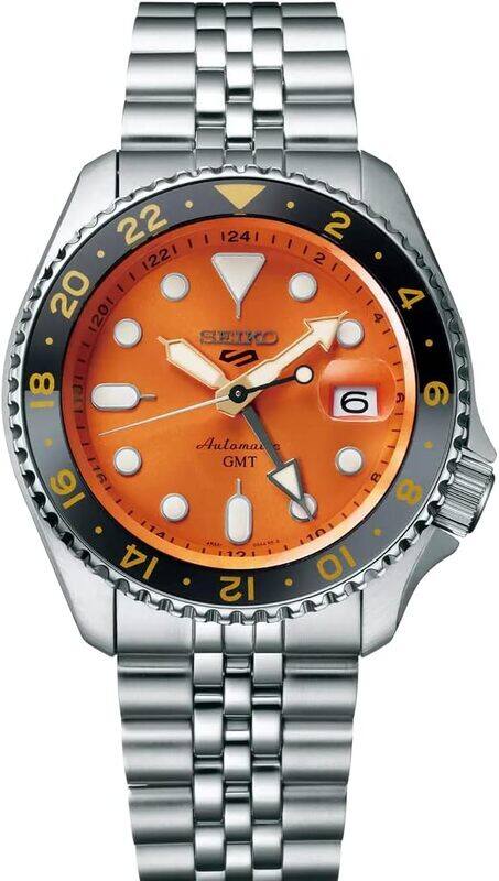 

Seiko 5 Sport orange automatic watch SSK005K1 series