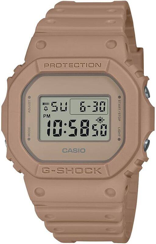 

Casio G-Shock Watch - DW-5600NC-5DR Brown Dial, Brown Band