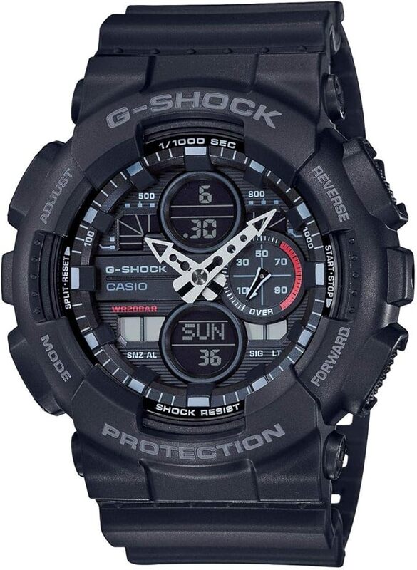 

Casio G-SHOCK GA-140-1A1DR Analog-Digital Matt Black Men's Watch