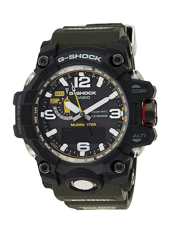 

Casio Analog Watch for Men with Resin Band, GWG-1000-1A3DR (G652), Black