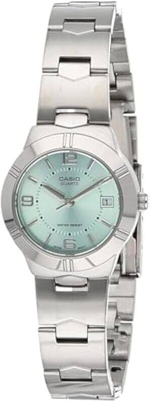 

Casio Women's Watch - LTP-1241D-3A Silver Band
