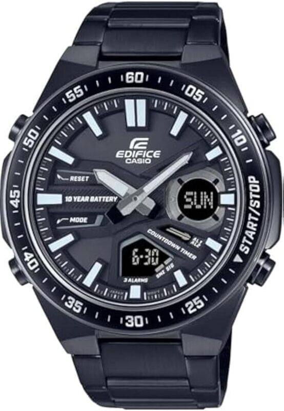 

Casio Edifice Men's Watch - EFV-C110DC-1ADF Black Dial, Black Band