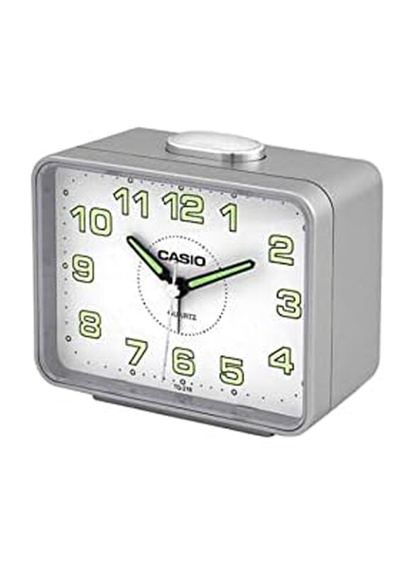 

Casio Alarm Clock, Grey/White