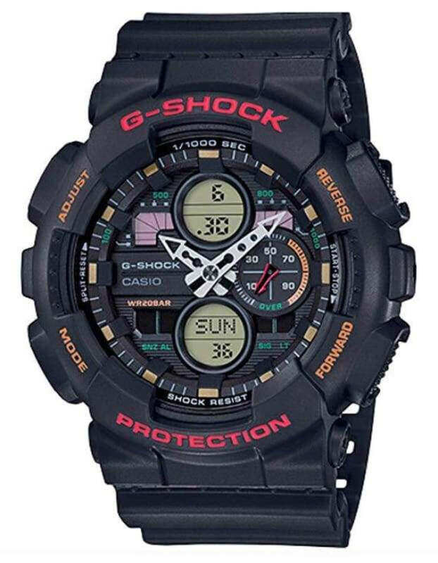 

Casio G-SHOCK GA-140-1A4DR Analog-Digital Black Men's Watch