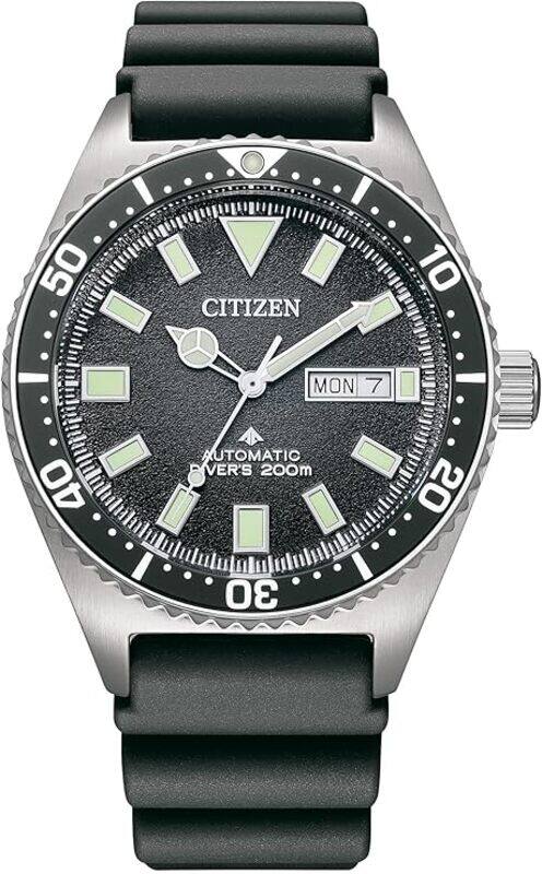 

Citizen Men's Black Analog Artificial Leather Strap Watch