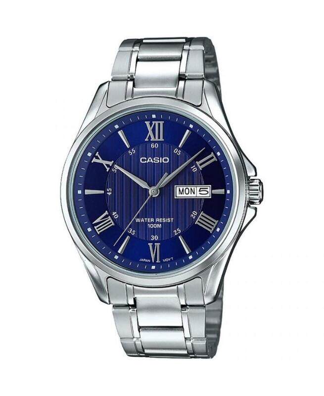 

Casio Collection MTP-1384D-2AVDF Men Japan Quartz Watch Blue Dial