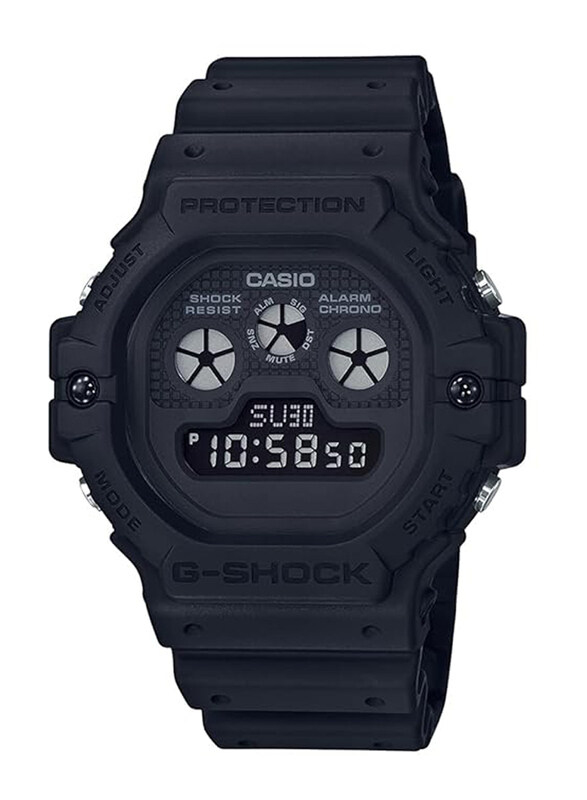 

Casio G-Shock Digital Watch for Men with Resin Band, Water Resistant, DW-5900BB-1DR (G910), Black