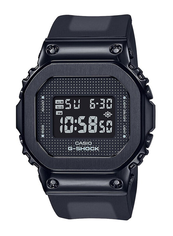 

Casio G-Shock Digital Watch for Woman with Resin Band, Water Resistant, GM-S5600SB-1DR, Black